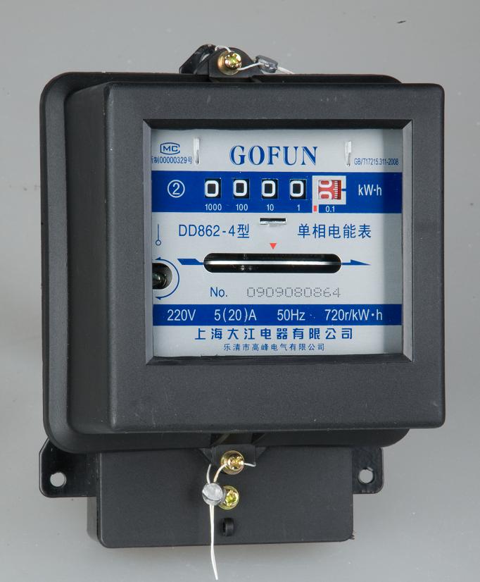 DD862單相電能表