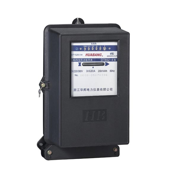DT862-4三相四線機械式有功電能表