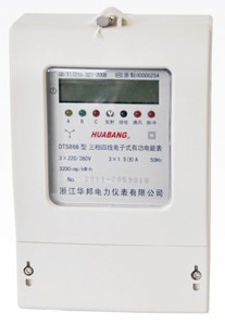 三相電子式有功電能表DTS866/DSS866 液